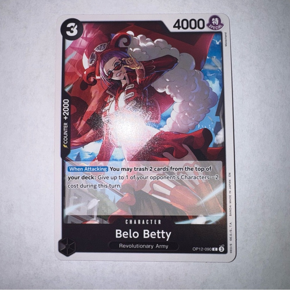 One Piece Belo Betty (OP12-090/156) OP12 Legacy of the Master NM